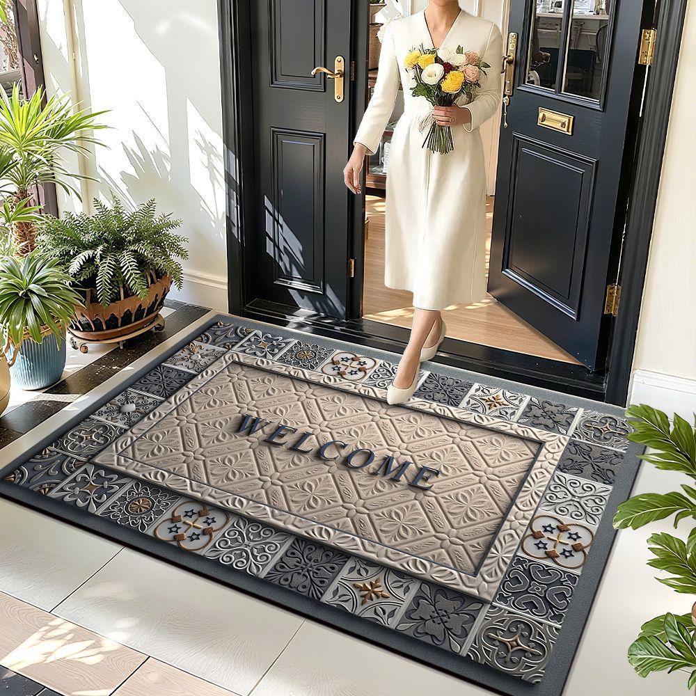 

Килимок для вхідних дверей Килимок для ванної кімнати Протиковзкий килимок для входу Килимок для ванної кімнати 50Cm * 80cm