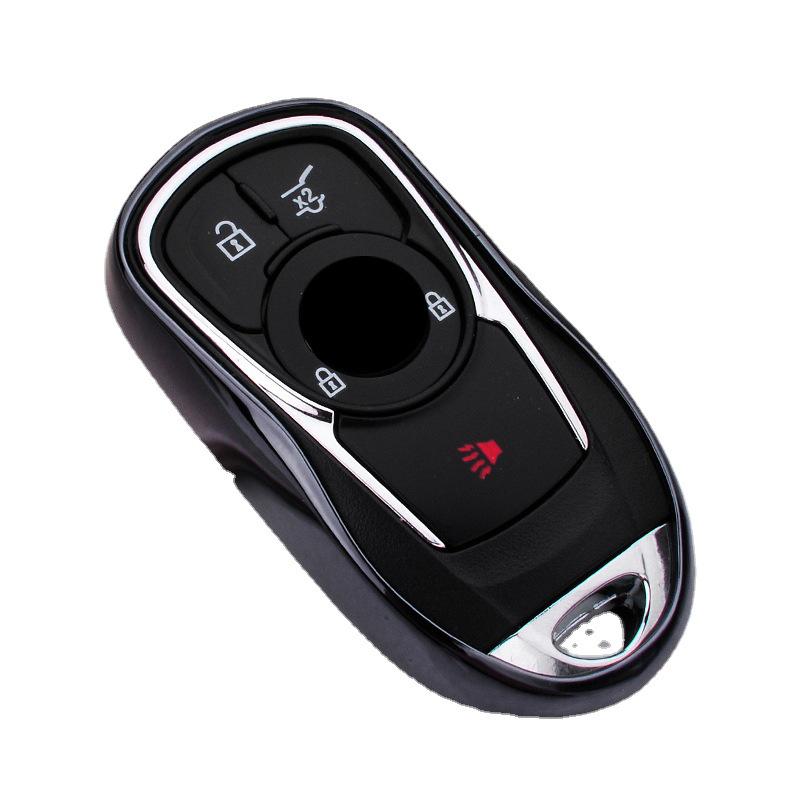 Buick Key Case: Fits LaCrosse, Envision, Verano - TPU Shell Remote Cover with Buckle