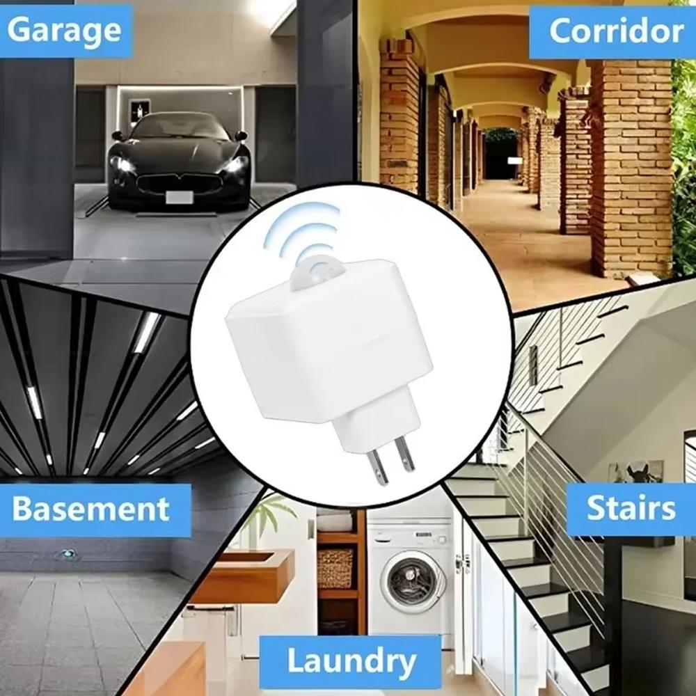 AC110-240V E27 Led Lamp Base with Motion Sensor PIR Human Induction Light Bulb Holder Socket Adapter Converter Adjustable