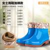 Spring and Summer Low-heeled Women's Special Rain Shoes Waterproof and Non-slip Women's Pvc High Rain Boots Women's Models