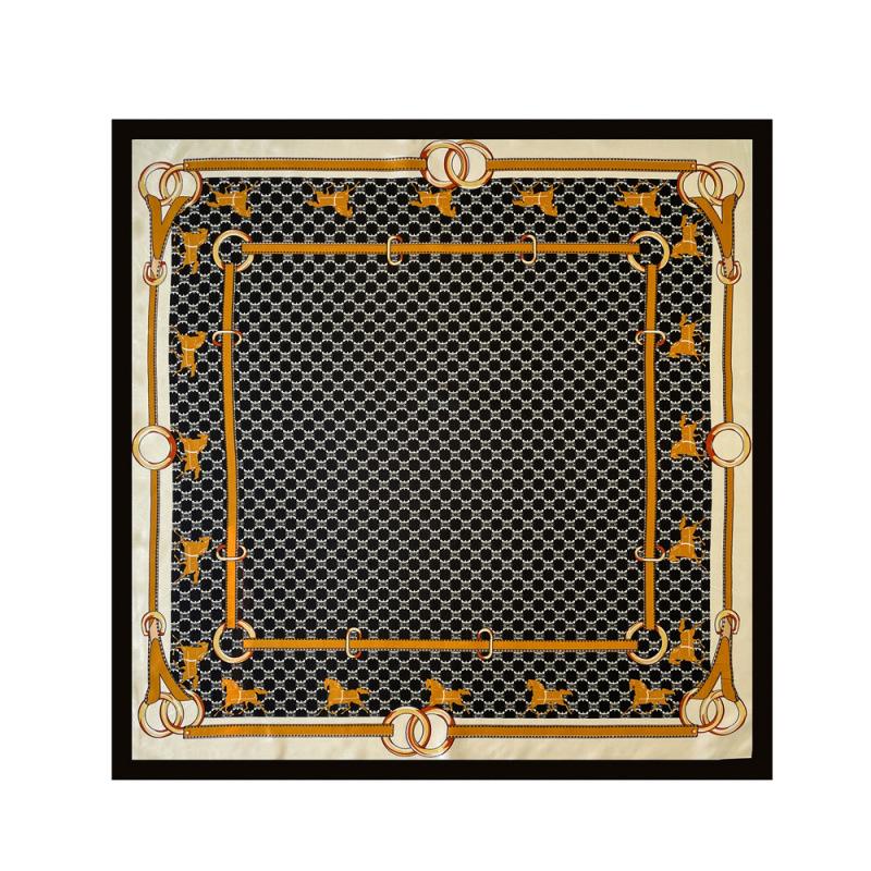 90 * 90 cm Vară Femei Nouă Eșarfă Mediu spre Lungă Şal Respirabil Protecție solară La modă Versatilă Premium Eșarfă de mătase