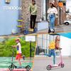 Tenboom Kickboard Tretroller für Erwachsene und Kinder Eisen Fußbremse Klapptyp 3-Stufeneinstellung Stehendes Motorrad Feier Geschenk Geschenk für