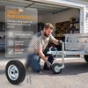 1200 Lbs Capaciteit Vervangend Trailerwiel 6 Inch Diameter Utility Cart Wiel voor Boottrailer