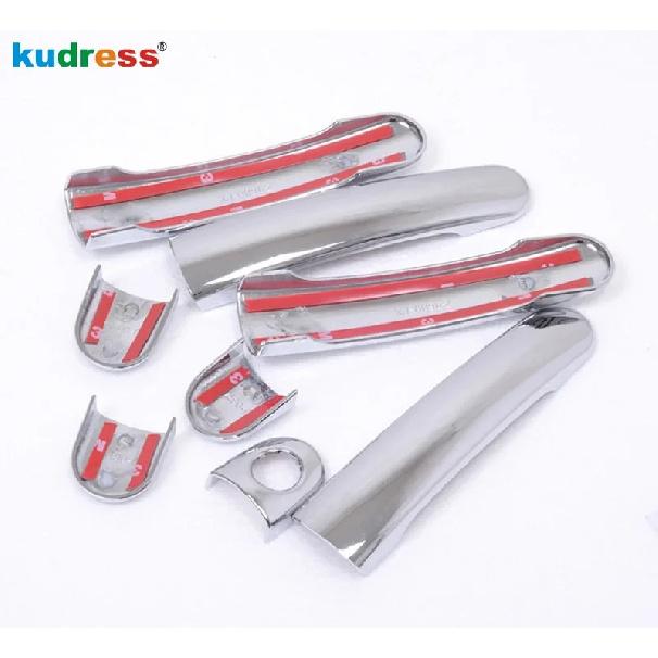 For Skoda Octavia 2007 2008 2009 2010 2011 2012 2013 Second Generation Sedan Chrome Car Accessories Door Handle Cover Trim