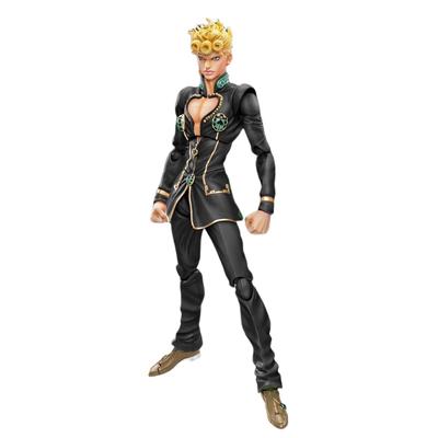 Super Action Statue - ההרפתקה הביזארית של ג'וג'ו חלק 5 "ג'ורנו ג'ובאנה גרסה ירוקה". שחור" 150 מ"מ PVC&ABS&ניילון דמות פעולה צבועה