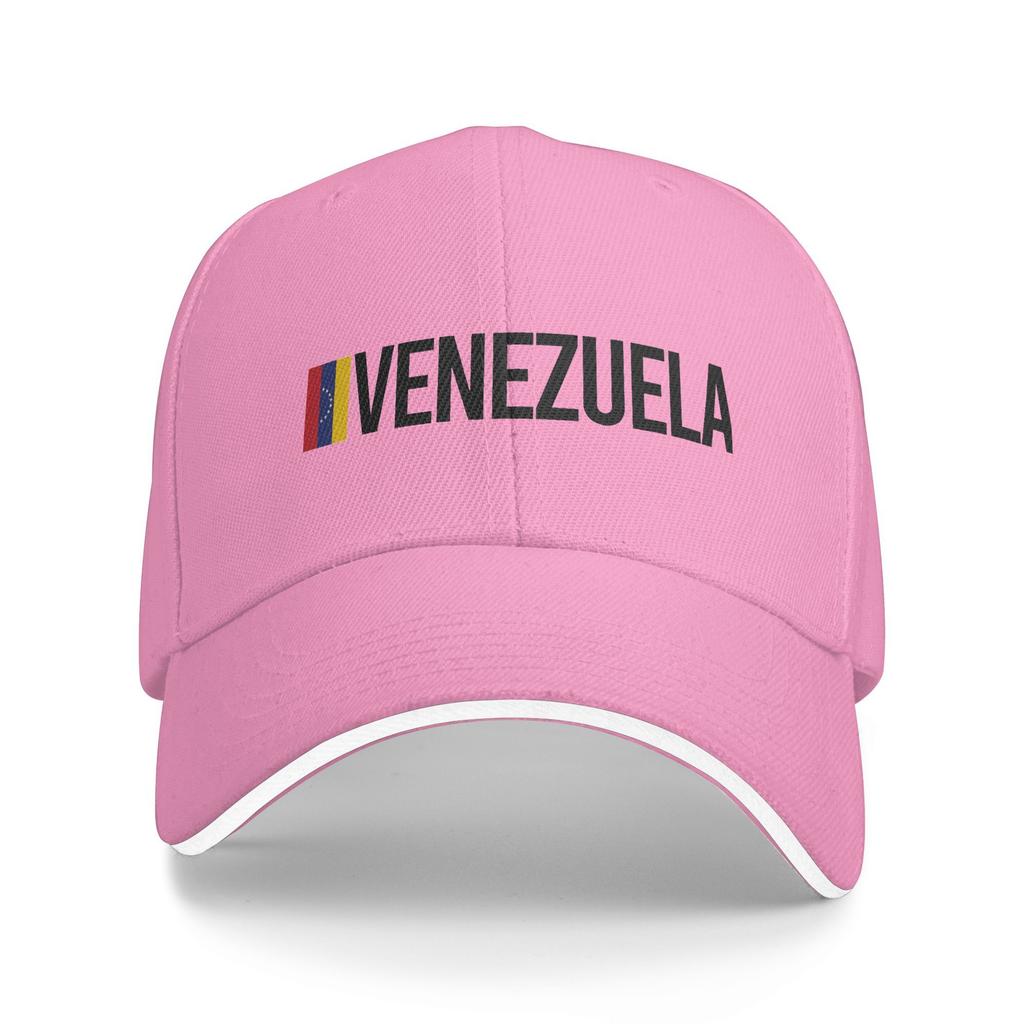 Sommar Venezuela Minimal Design-kollektion Basebollkeps Fiske Street Style Sol Truckerkeps Unisex Herr Solskyddande Basebollkepsar