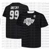 Crew neck training T-shirt "Wayne Gretzky", Ice Hockey shirt men's and women's fashion breathable new short sleeves