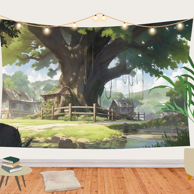Tapestry Miyazaki Summer Hayao Miyazaki 75x100