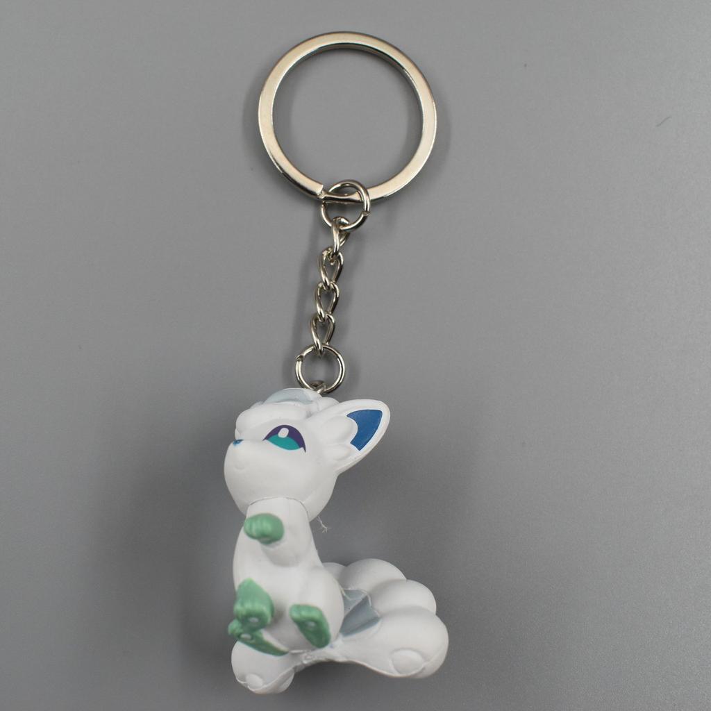 Cartoon Pokemon Pikachu Charmander Cubone Bulbasaur Kawaii Squirtle Keychain Pendant Bag Ornament Doll Children Birthday Gifts