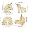 Top Quality Unicorn Craft Unicorn Wooden Craft Set, Unicorn Craft Painting, Painting with Unicorn, Wooden Craft Set