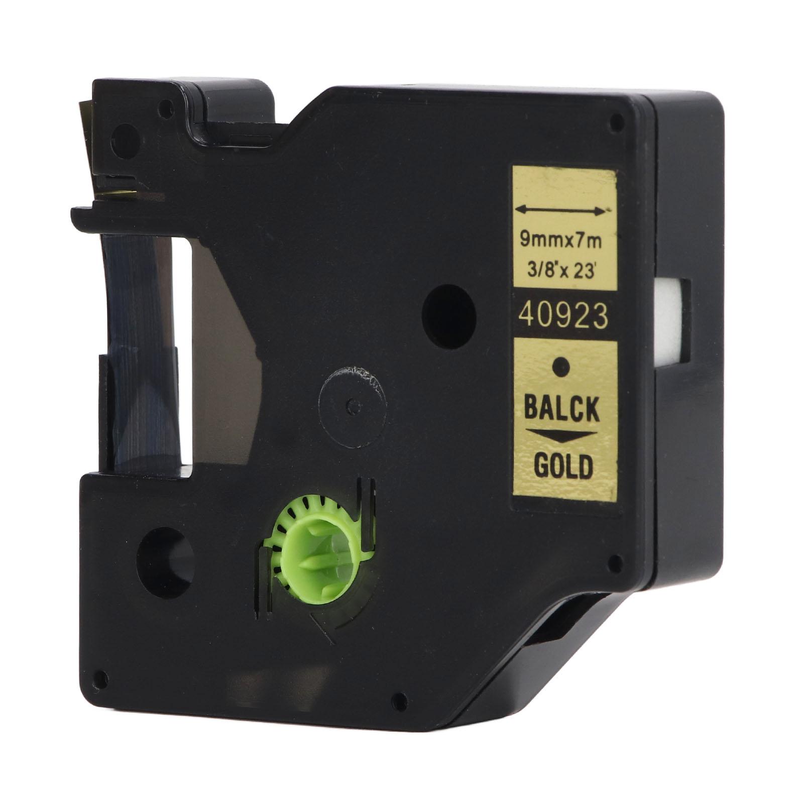 

9мм Лента для принтера этикеток Замена для DYMO160 для DYMO210D для DYMOPNP для DYMOPL200 для DYMOLM280 золотой