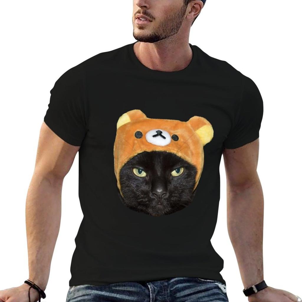Jesus Bear Cat T-Shirt essential t shirt men t shirt cotton 100% g man t shirts for men T-shirt