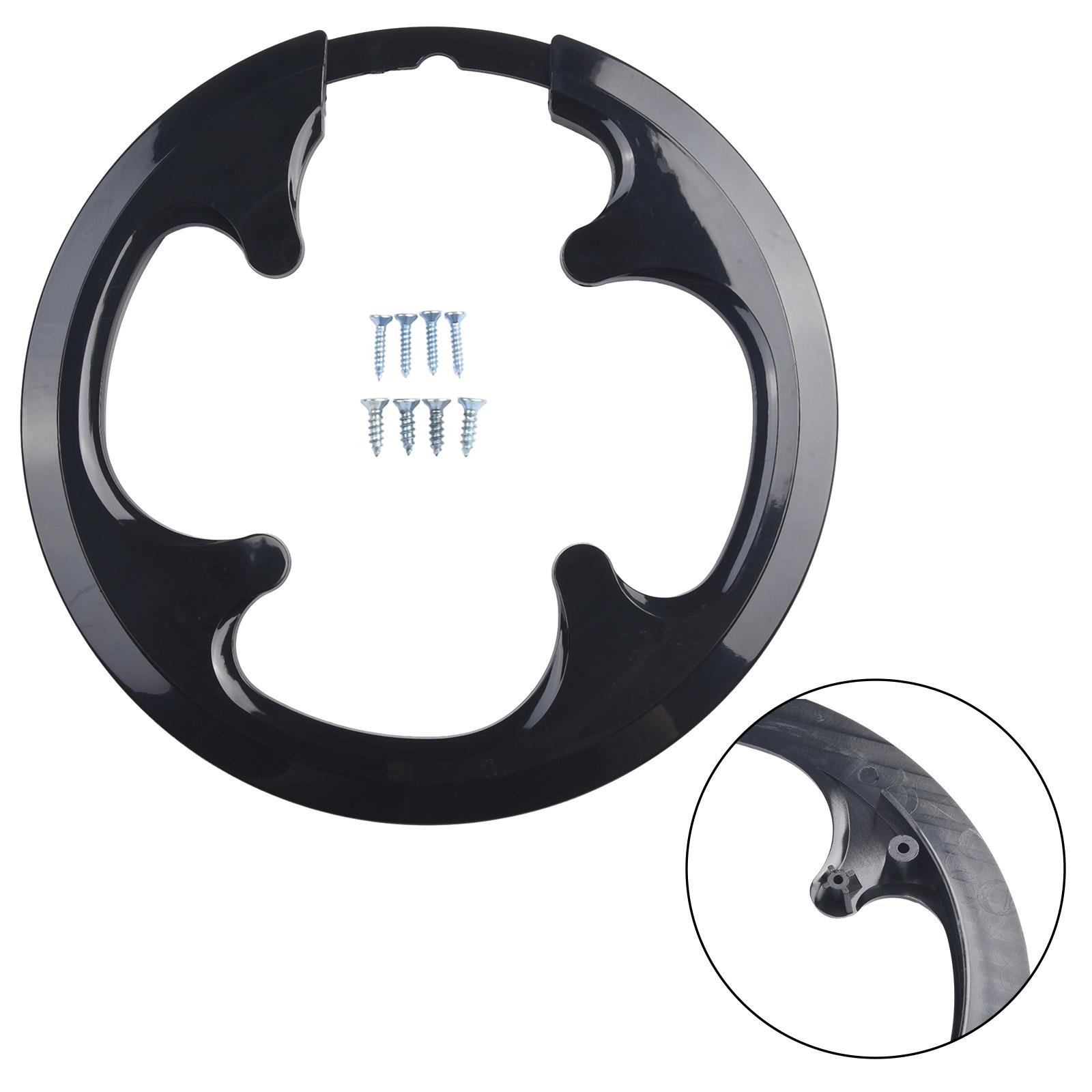 

42 44 Tooth Road Bike Chainring Guard Plastic Crankset Chain Guard 8 Hole