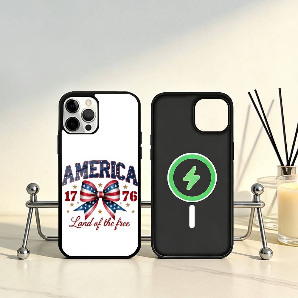 American Flag Phone Case Phone Case For iPhone17,16,15,14,13,12,11 Plus,Pro Max Magnetic For Magsafe Wireless Charging