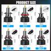 H1 H7 Led Car Headlight Bulbs H8 H11 60000LM Lights HB3 9005 HB4 9006 Hir2 9012 Turbo Bi Led for Projector Lens Auto Fog Lamp