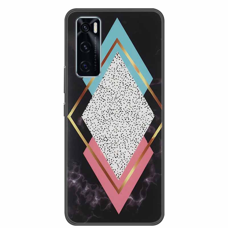For Vivo V20 SE Case Marble Silicone Soft TPU Bumper Cover Coque For Vivo V20 SE Back Cover Cases for VivoV20 SE V20SE V 20 SE