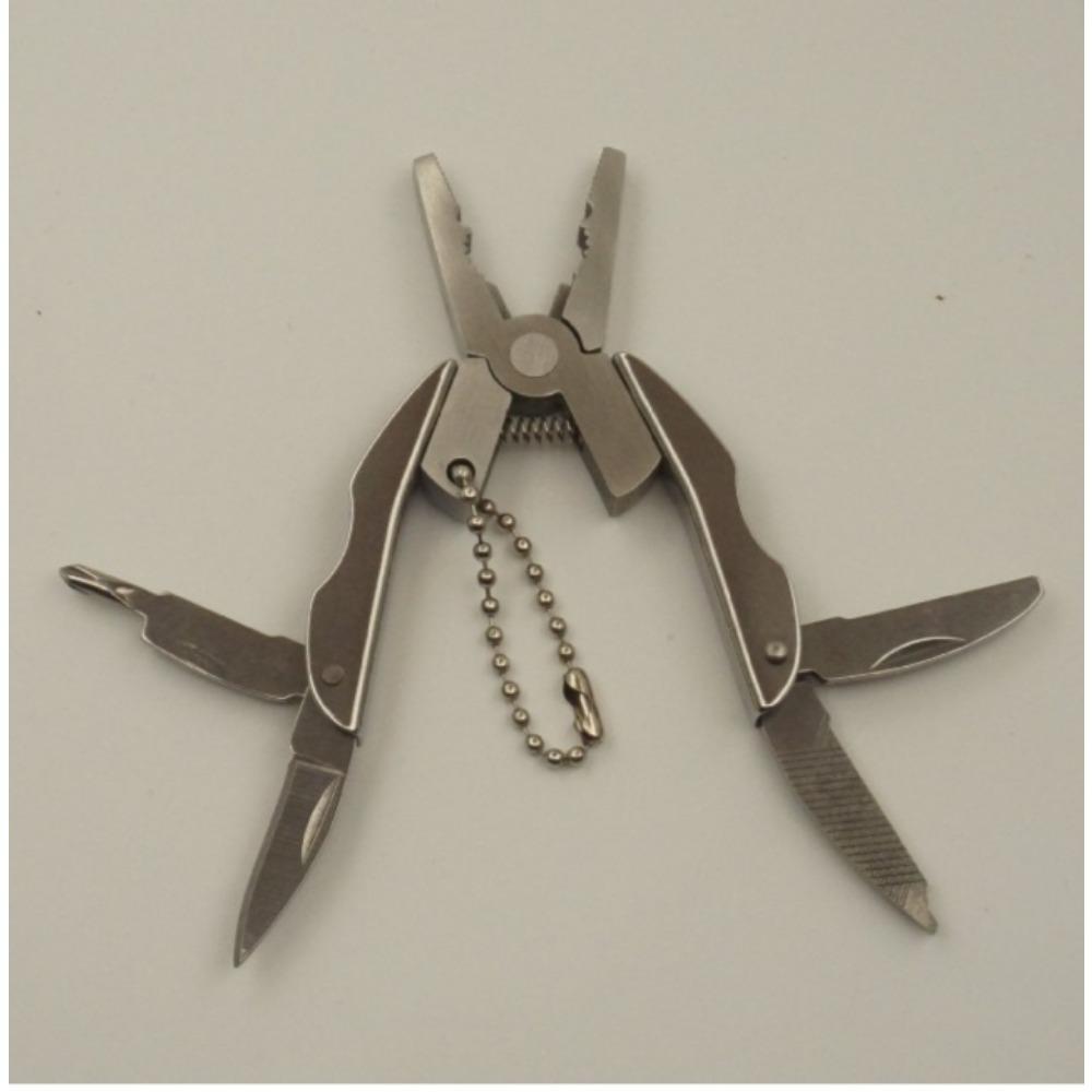 Folding Mini Turtle Small Pliers Portable Stainless Steel Multi-tool Pliers, Knife, Multi-function Outdoor Keychain Screwdriver