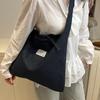 Spring and Summer Large Capacity Denim Bag for Women New Versatile Casual Shoulder Bag Fashionable Commuter Tote Bag