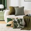 Green Ins Style Pillow Case Internet Celebrity Style Art Design Pillow Sofa Cushion Model Room Pillow
