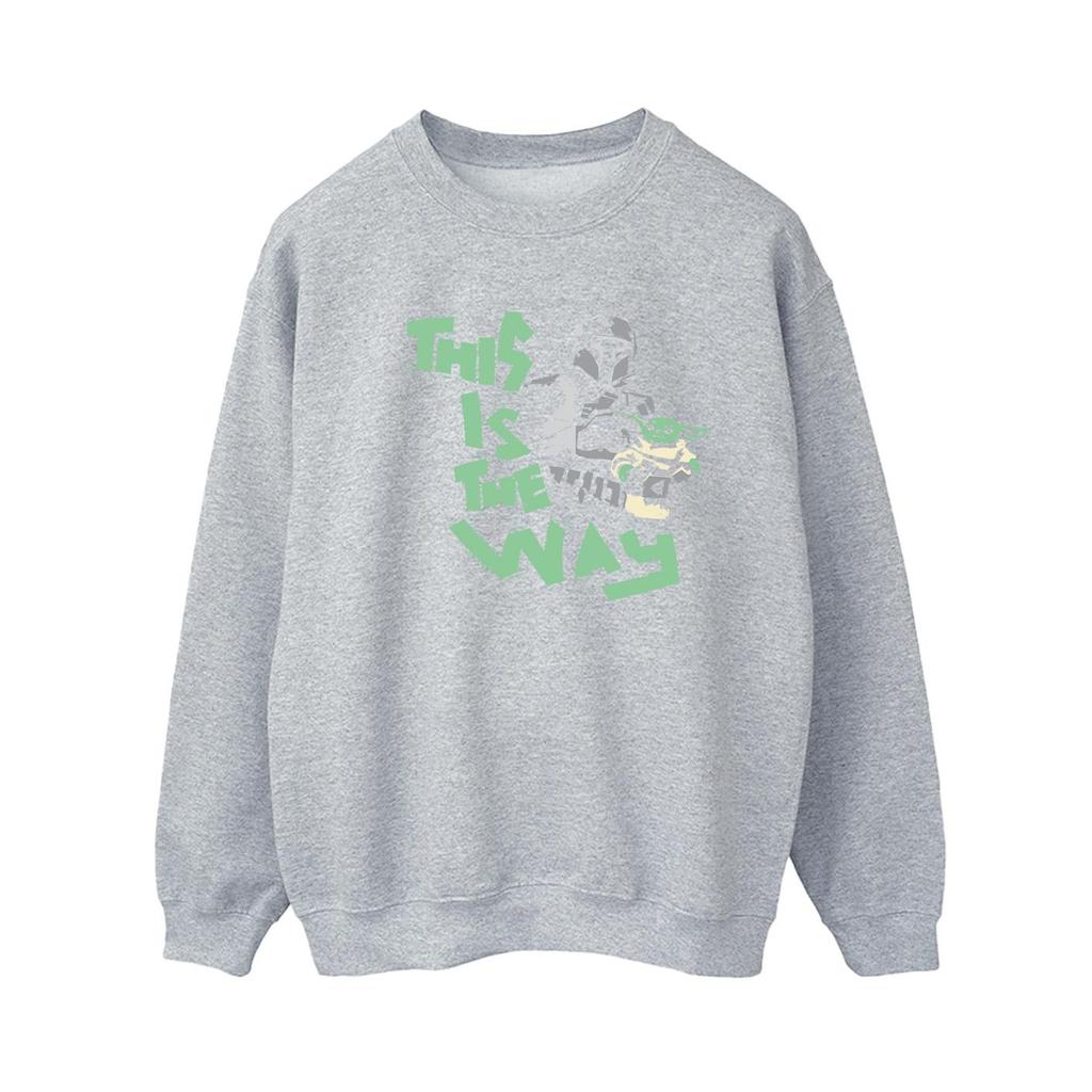 Star Wars Womens/Ladies The Mandalorian This Is The Way Duo Sweatshirt