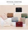 Women's Short Style Wallet: Multi-Card Slot, Large Capacity, Luxury Coin Purse for Students