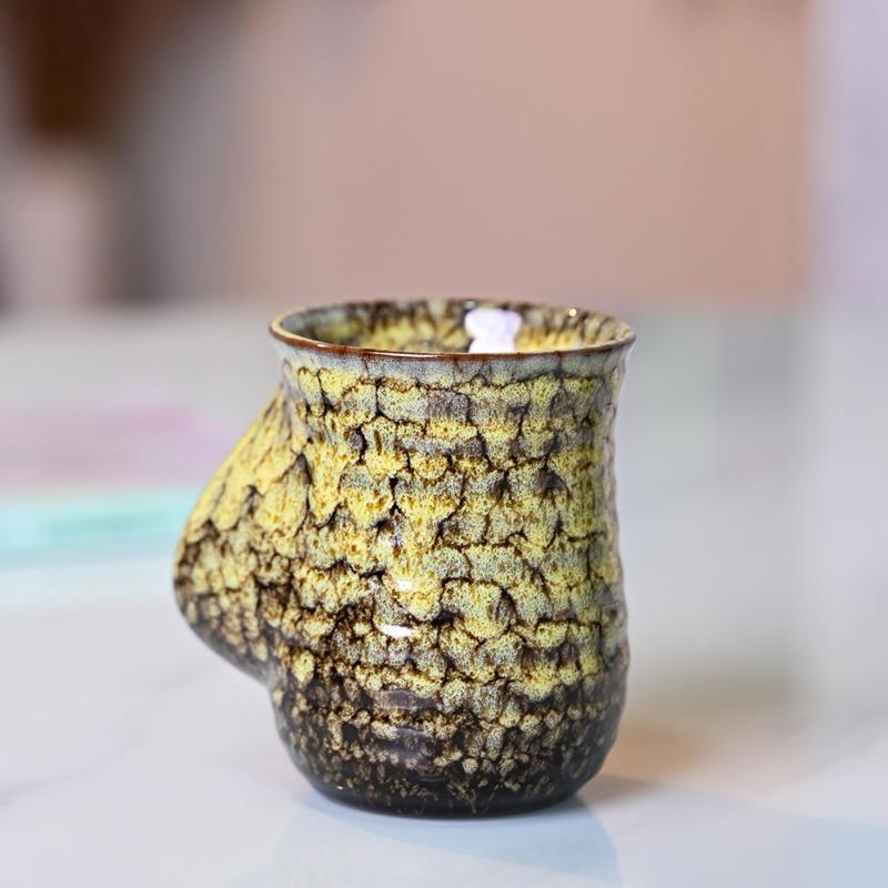 Increase Kiln Capacity, Water Cup, Ceramic Cup, Wind Cup, Household Latte Ceramic Hand Warmer Cup