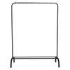 Garment Rack Floor Standing Clothes Hanging Rack with Bottom Metal Shelf for Clothes Hats Scarves Bags