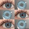 2Pcs Colored Contact Lenses for Eyes Cosplay Red Eye Lens Purple Anime Lenses Halloween Beauty Cosmetic for Eyes Yearly