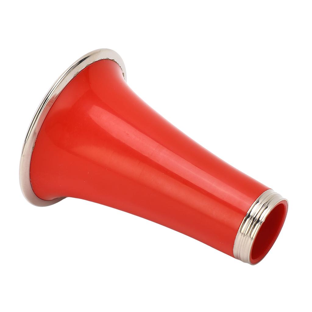 Campana di ricambio per clarinetto in plastica ABS con anello in metallo nichelato Tubo tromba altoparlante per clarinetto Accessorio per strumento a fiato