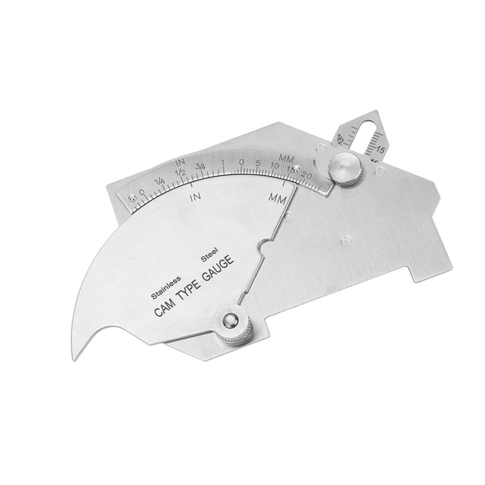Permanently Etched Bridge Cam Gauge Metric & Inch Fillet Weld Gauge MG-8 Weld Gauge  Weld Joints