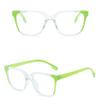 New Multi-Color Fashion Square Glasses Unisex Anti-Blue Light Eyewear
