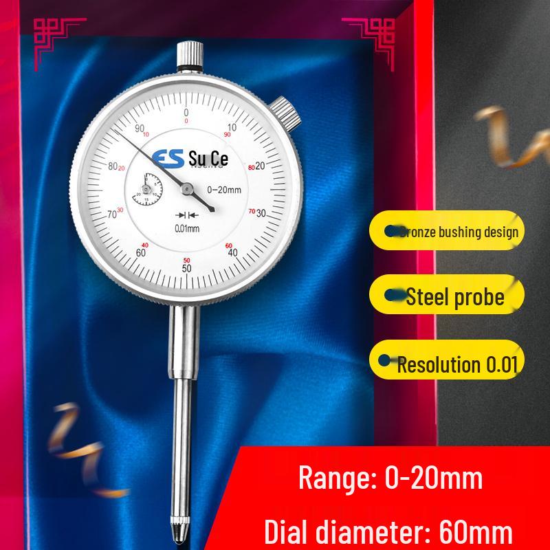 Precision Dial Gauge Set: High-Accuracy Lever Dial Indicator with Large Travel Range