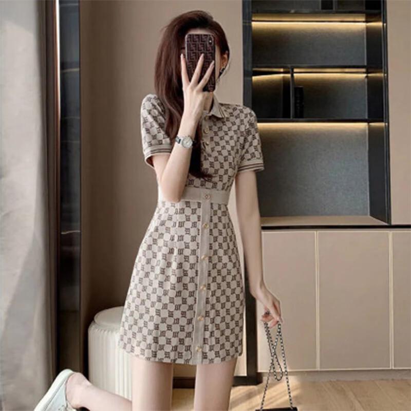 Robe Tricotée Style Chinois A-line JK&JS 2025