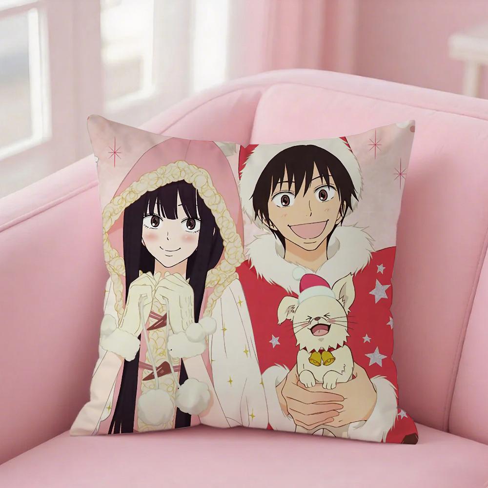 Anime Kimi Ni Todoke Pillow Case Cover Square Sofa With Pillow Case For Home Use