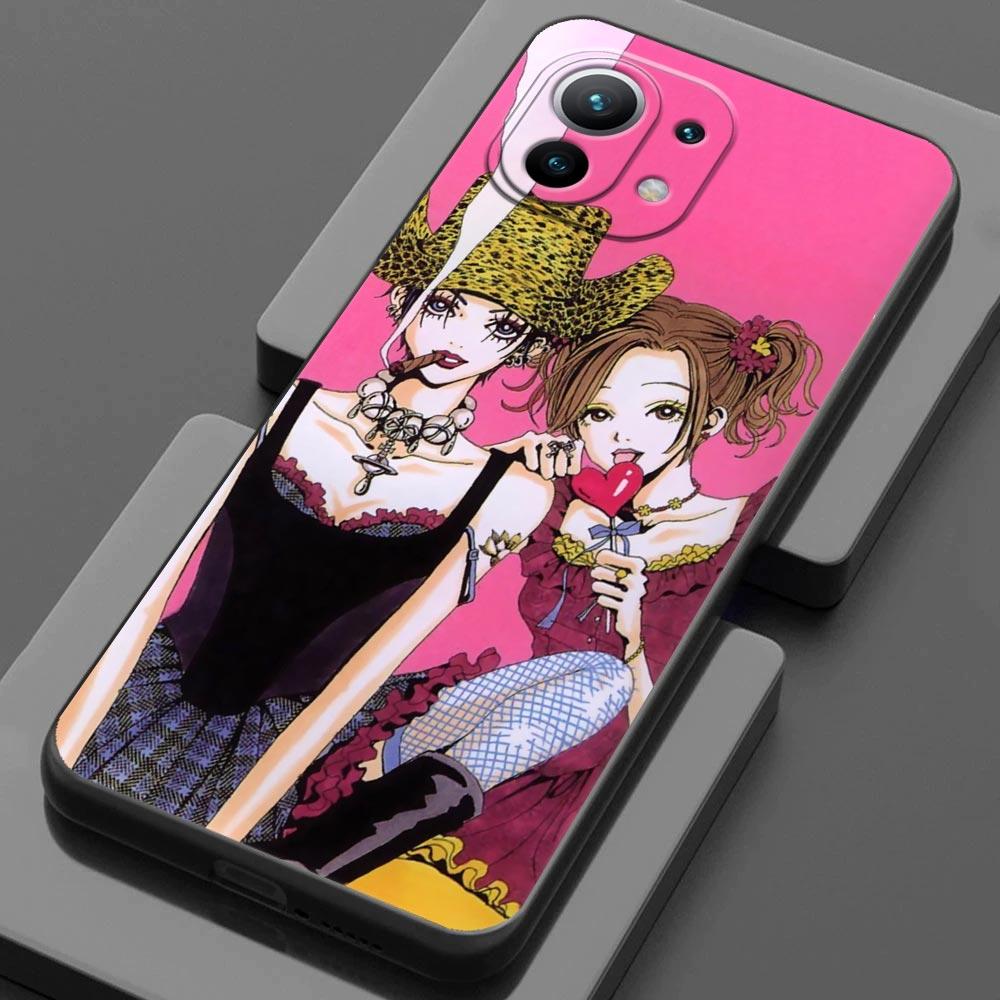 NaNa Osaki Anime Case for Xiaomi Mi 11 Lite 5G NE 11i 11X 11T 12 Pro Poco F1 F3 X3 GT X4 NFC Pro Silicone Cover Ren Honjo Manga
