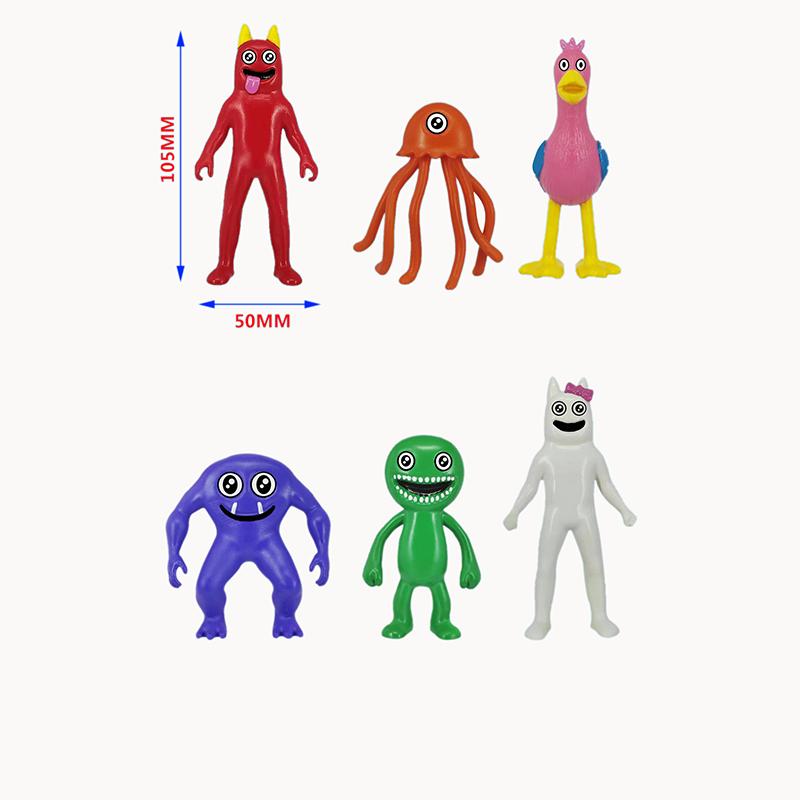 

Сад 612 шт. Фигурка Банбана Игрушка Модель Украшение Ручная работа Кукла Подарки Детям 6pcs