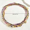 Minimalist Fashion OL Women's Bracelet Set Personality Multi-layer Woven Shell Niche Design Long Bracelet for Women