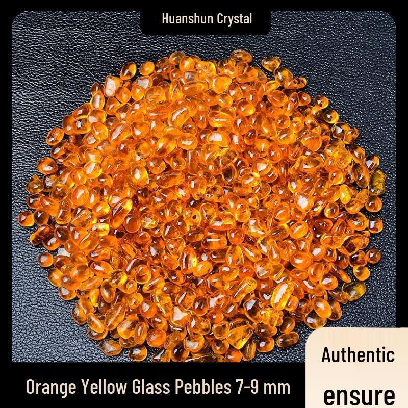 Seven-Color Glazed Crushed Stone Glass for Fish Tanks, Landscaping, Crystal Ornaments, DIY Mandala, and Gemstone Jewelry