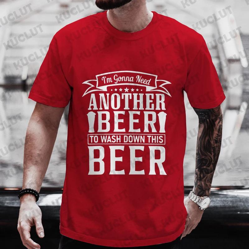 T Shirt for Men Bachelor Party Drinking Team Matching Tees Funny Graphic Y2k Tops Fashion Beer DAY Plus Size Outfit Streetwear