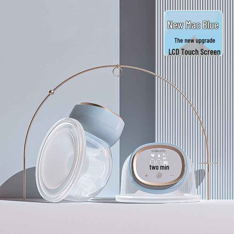 Misuta Носимый электрический молокоотсос с сильным всасыванием и дизайном «свободные руки», незаметный.