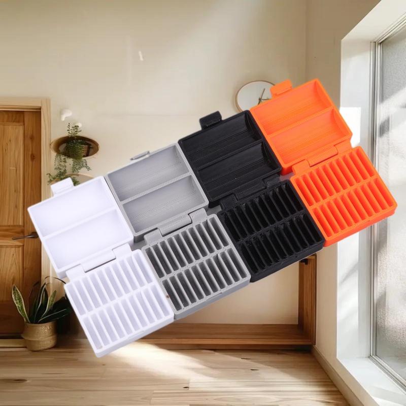 20-Hole CR2032 Battery Box Coin Cell Battery Storage Case Small Battery Organizer Portable Batteries Protective Holder