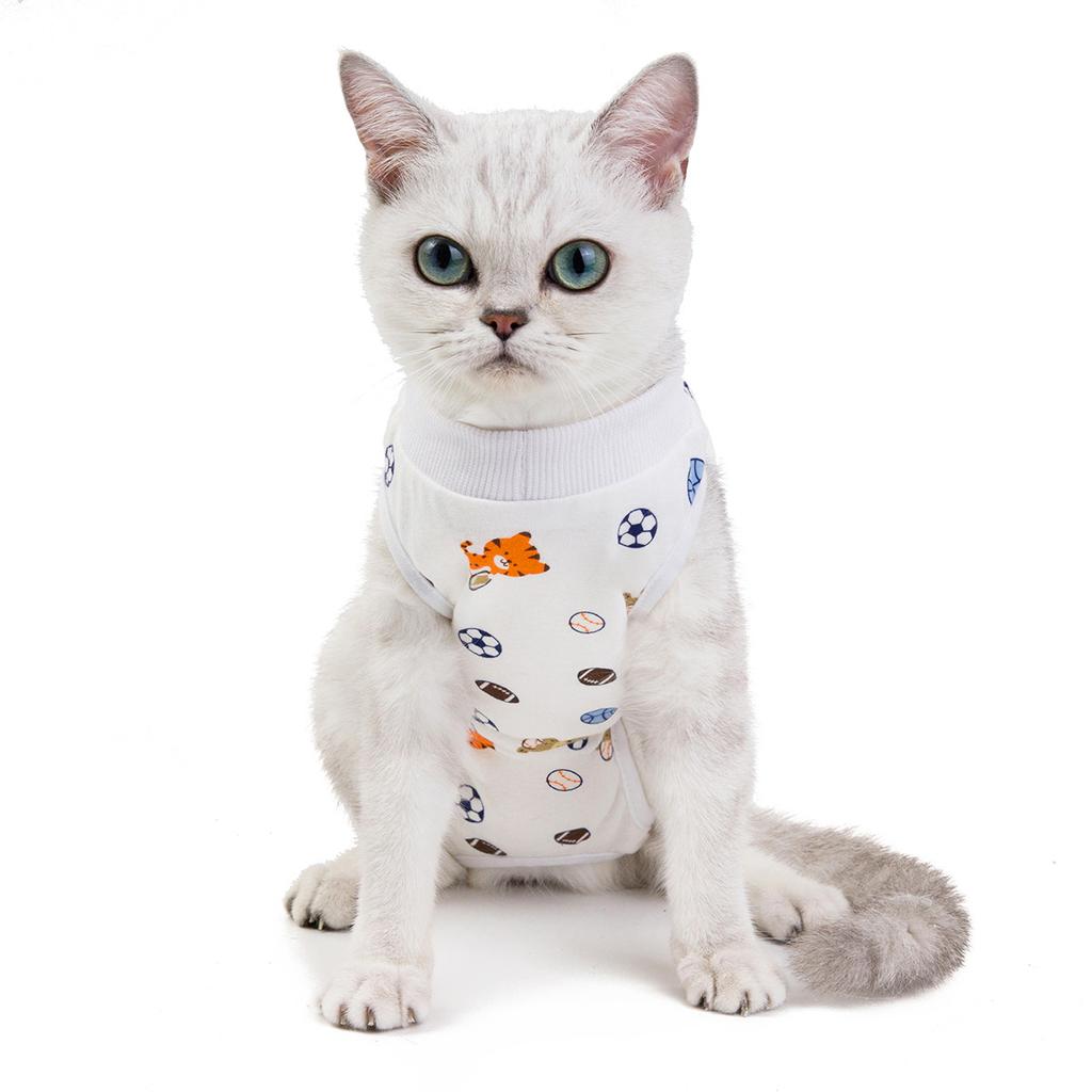 Pet Supplies Cat Sterilization Clothes Postpartum Clothes Spring and Summer Surgical Clothes Anti-licking Weaning Clothes Four-legged Home Clothes