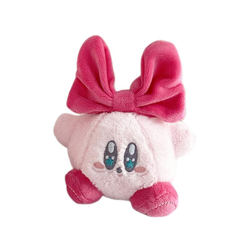 Charming Star-eyed Plush Keychain Soft Pp Cotton Animal Figures Bag Accessories