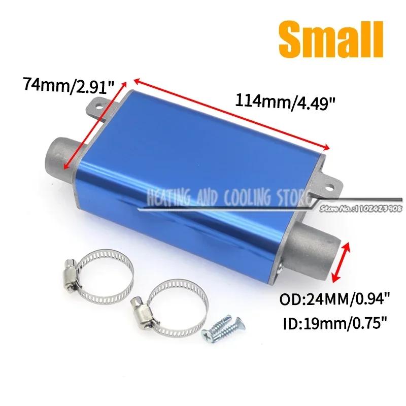 24mm Muffler Silence S Curved Air Diesel Parking Heater Exhaust Pipe For Car Truck VAN for Webasto Eberspacher Aluminum Alloy