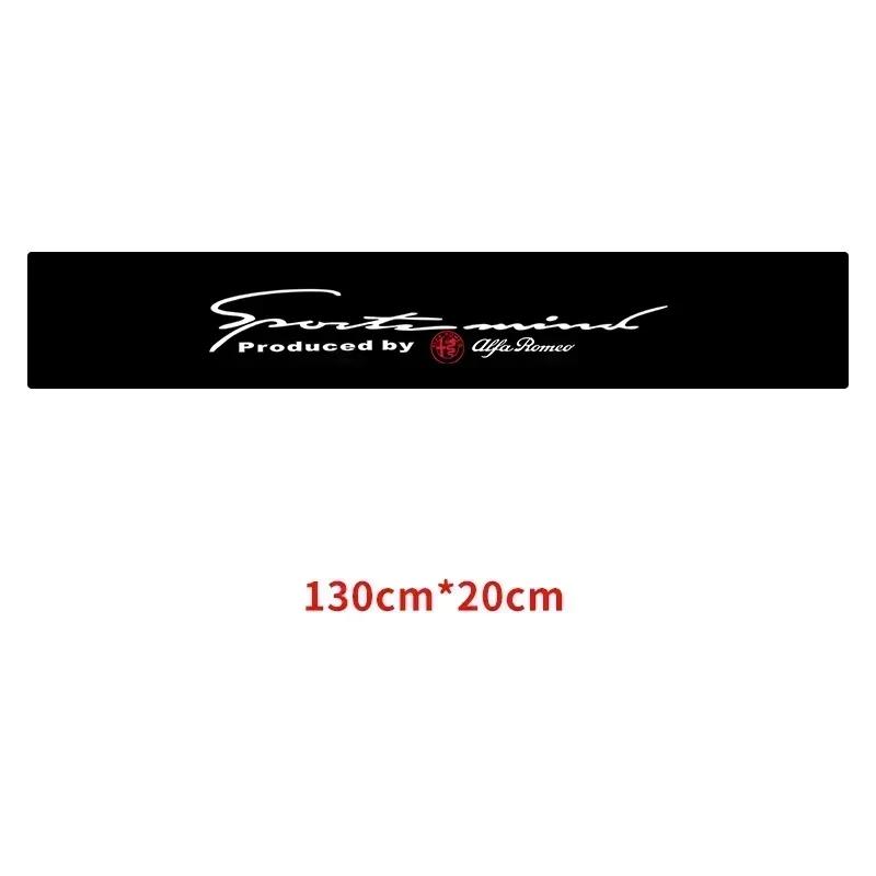 Car Sticker For Alfa Romeo 159 147 1pcs Car Front Windshield Decals Auto Accessories For Alfa Romeo 159 147 156 166 Giulietta Gi SY1