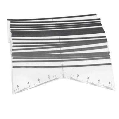 100 ks Jednorázové šablony na obočí Samolepky Šablony pro mapování obočí ve tvaru V pro symetrické