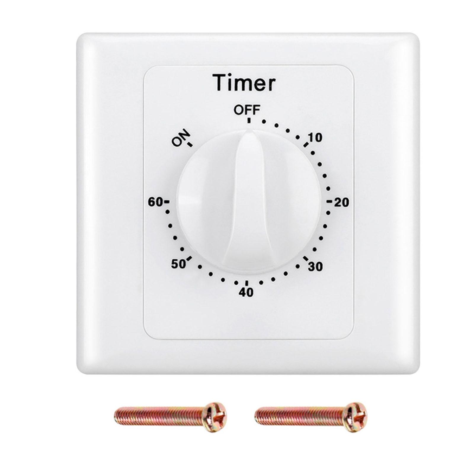 

Flexible Control with Mechanical & Electronic Operation Mechanical Electronic AC220V Countdown Timer Switch 86Panel