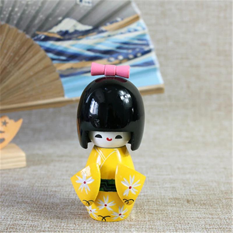Japanese Puppet Geisha Ornaments Kimono Doll Cartoon Characters Restaurant Accessories Sushi Shop Decorations Sushi Maker 1-25