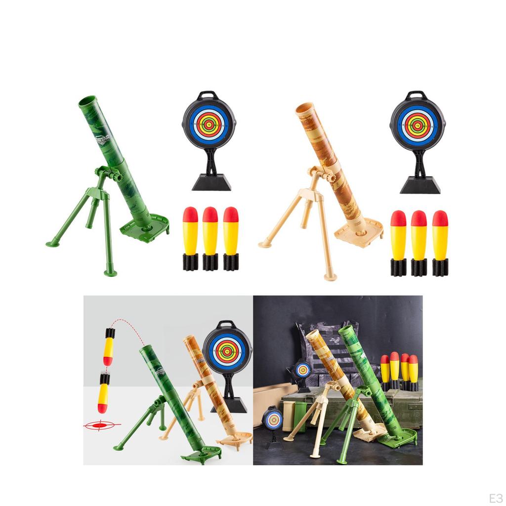 Mortar Launcher Toy Set Game with Sound Professional Launch Blasters Toys for Boys And Girls