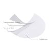 50/100pcs Eyeshadow Shield Under Eye Disposable Cotton Patches False Eyelash Extension Eye Gel Pad Lip Makeup Protector Stickers